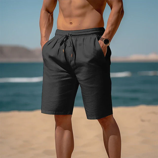 Modische Herren-Leinenshorts von Gustavus