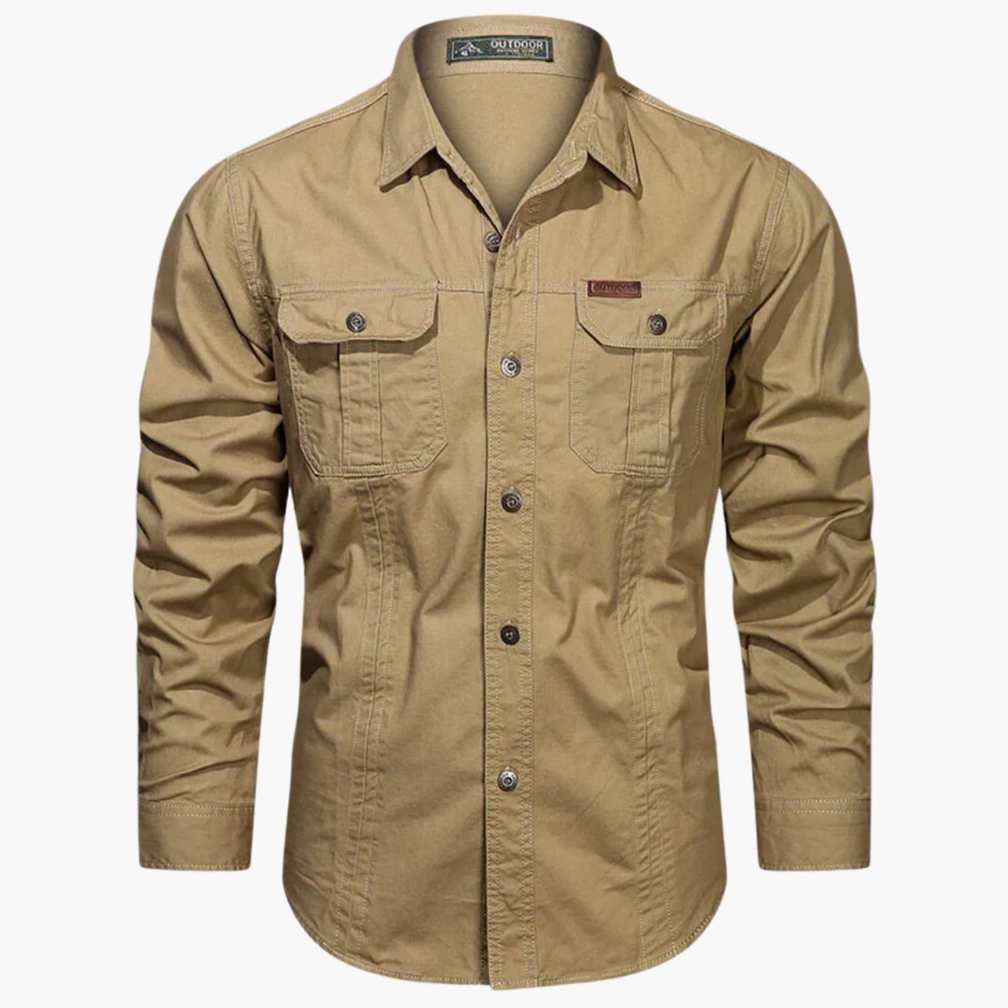 Jonas | Herren Outdoor Hemd Langarm mit Brusttaschen