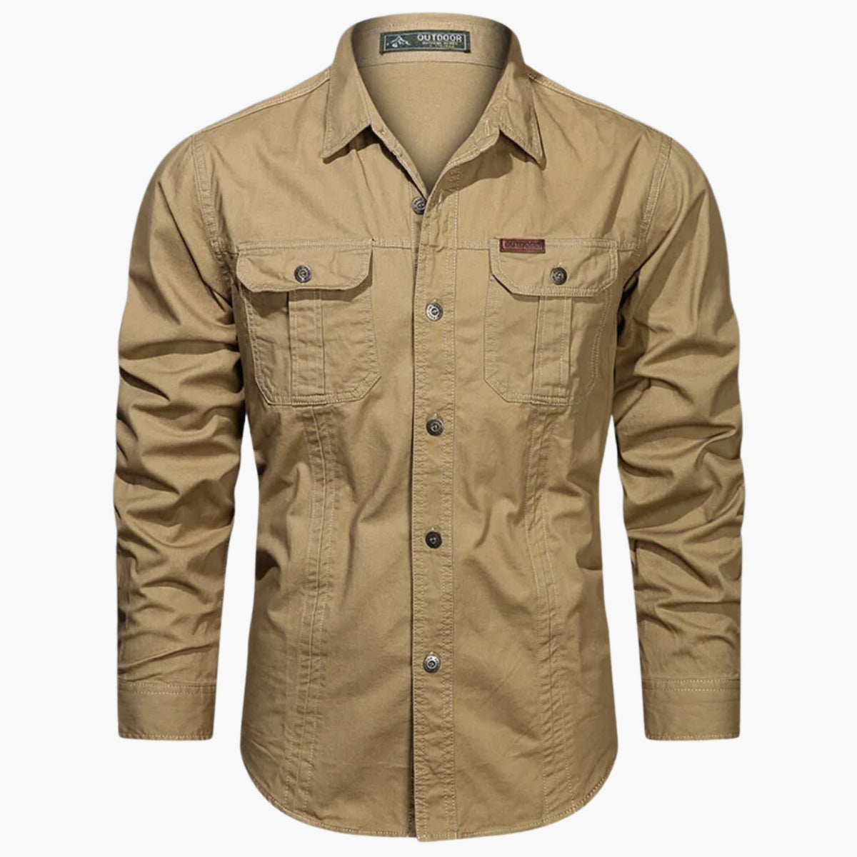 Jonas | Herren Outdoor Hemd Langarm mit Brusttaschen