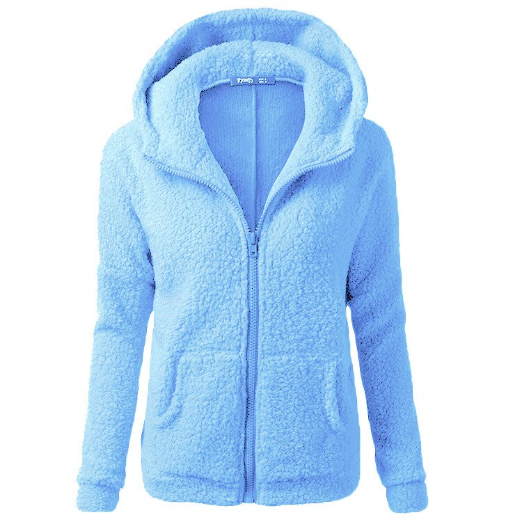Krohn-e | Weicher Fleece-Cardigan Schön & Warm & Vielseitig