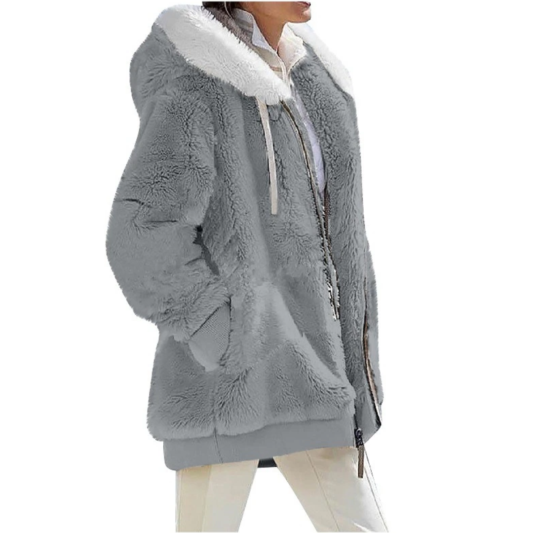 Krohn-e | Cashmere Fleece-Cardigan Elegant & Modisch