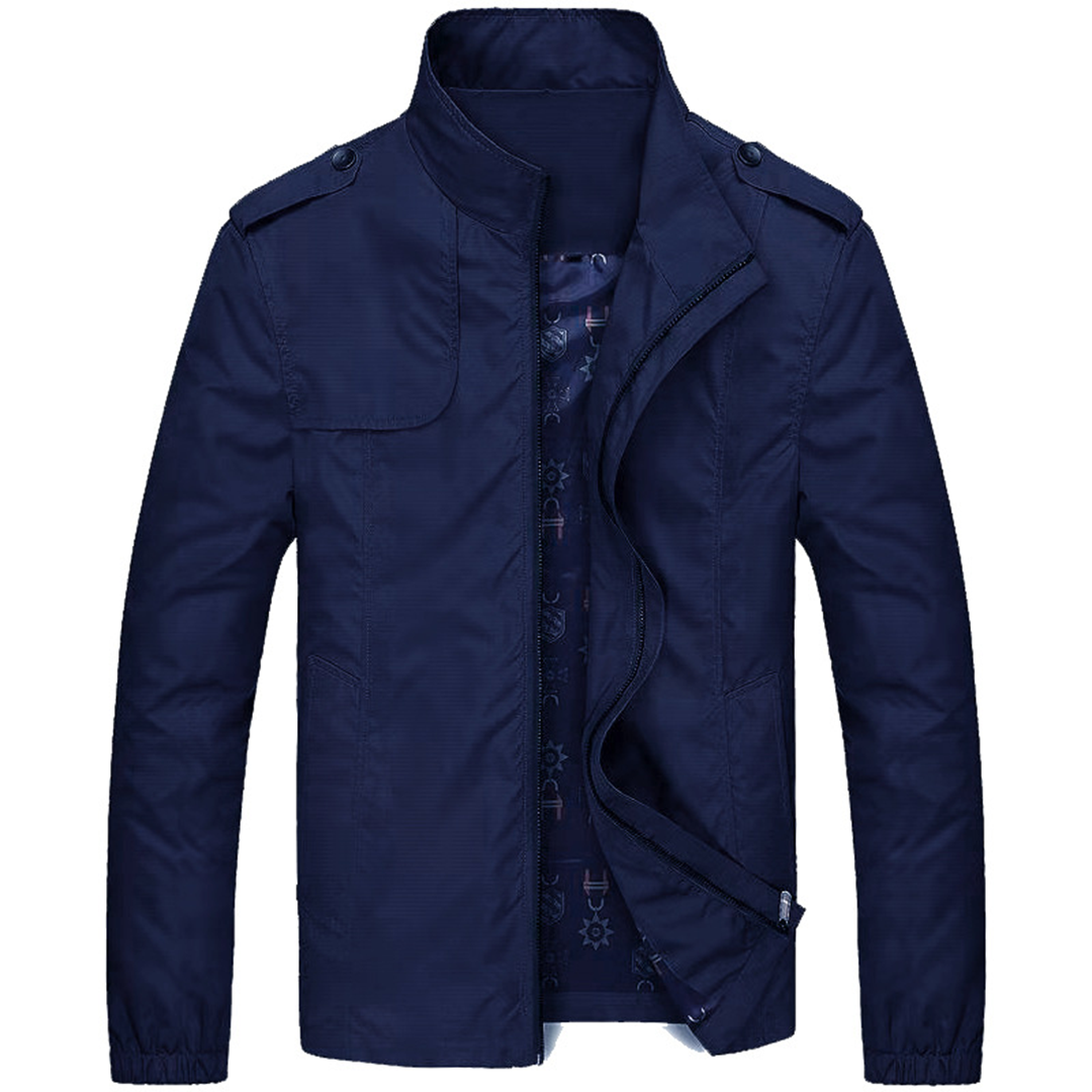 Krohn-e | Herren Atmungsaktive Sommerjacke mit Verstellbarem Schnitt