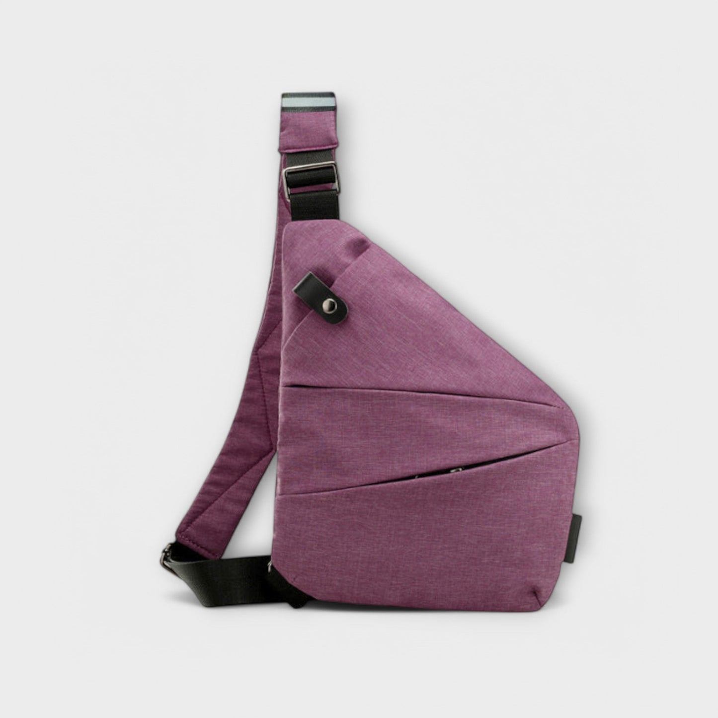 KROHN-E Damen Umhängetasche Modern Verstellbarer Riemen