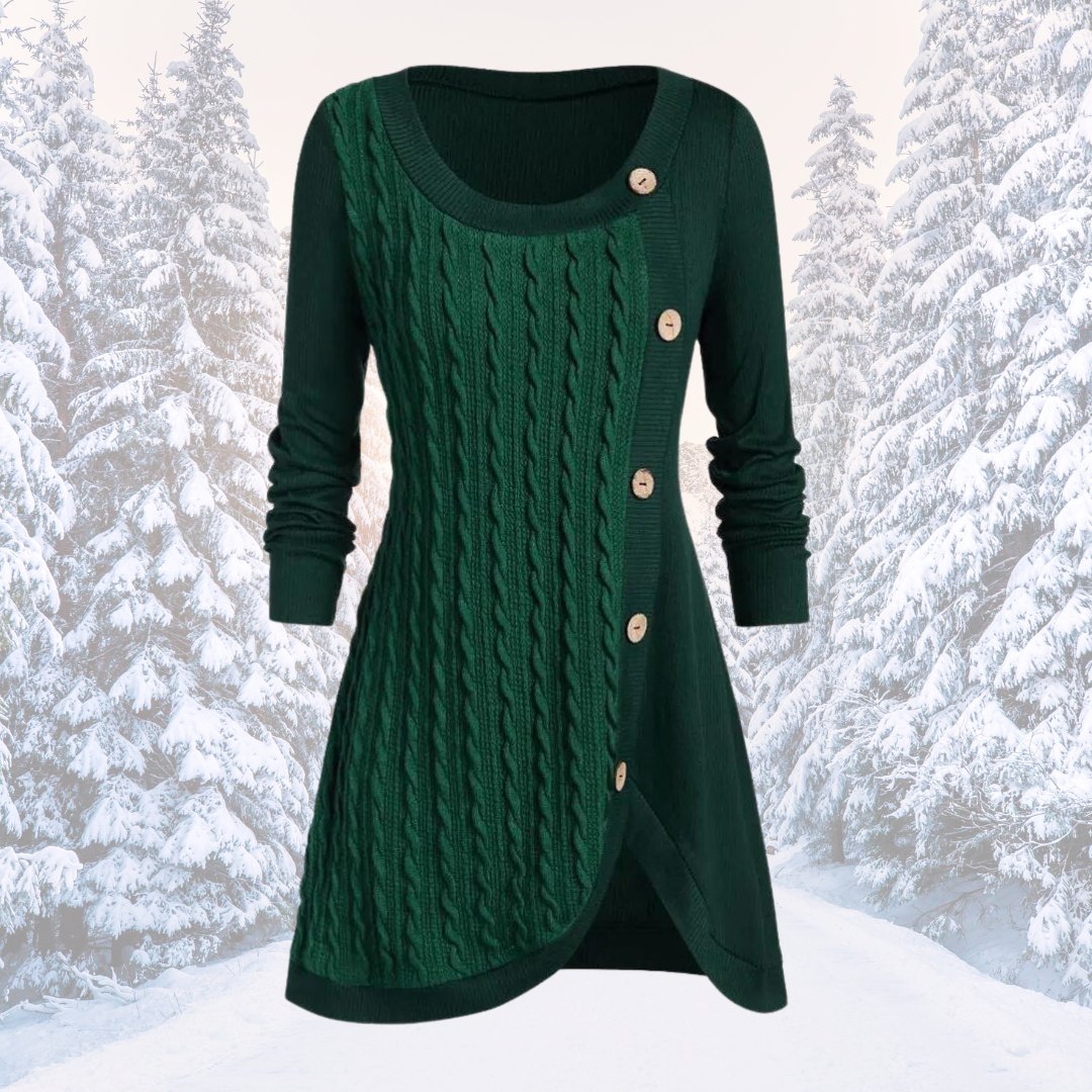 Krohn-e | Warmer und Eleganter Strickkleid