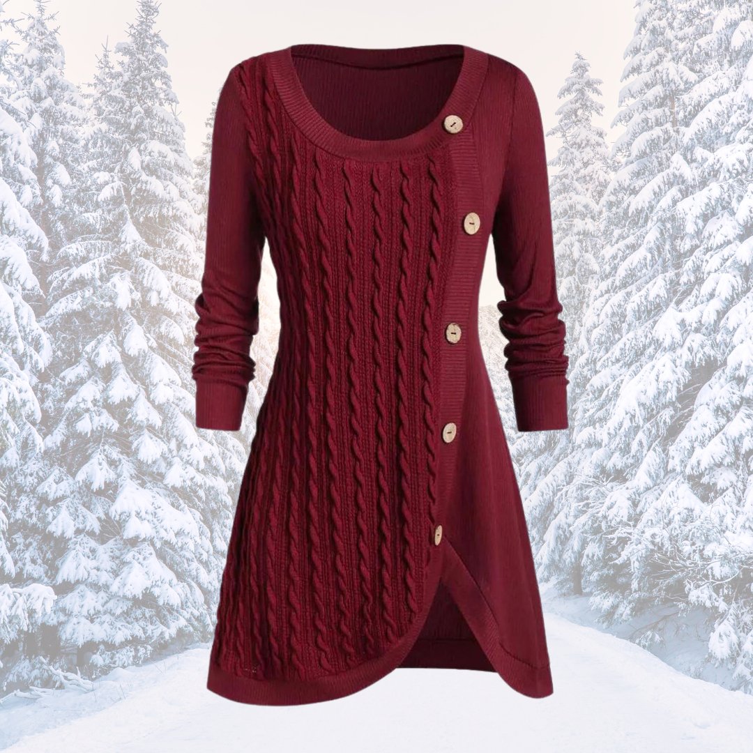 Krohn-e | Warmer und Eleganter Strickkleid