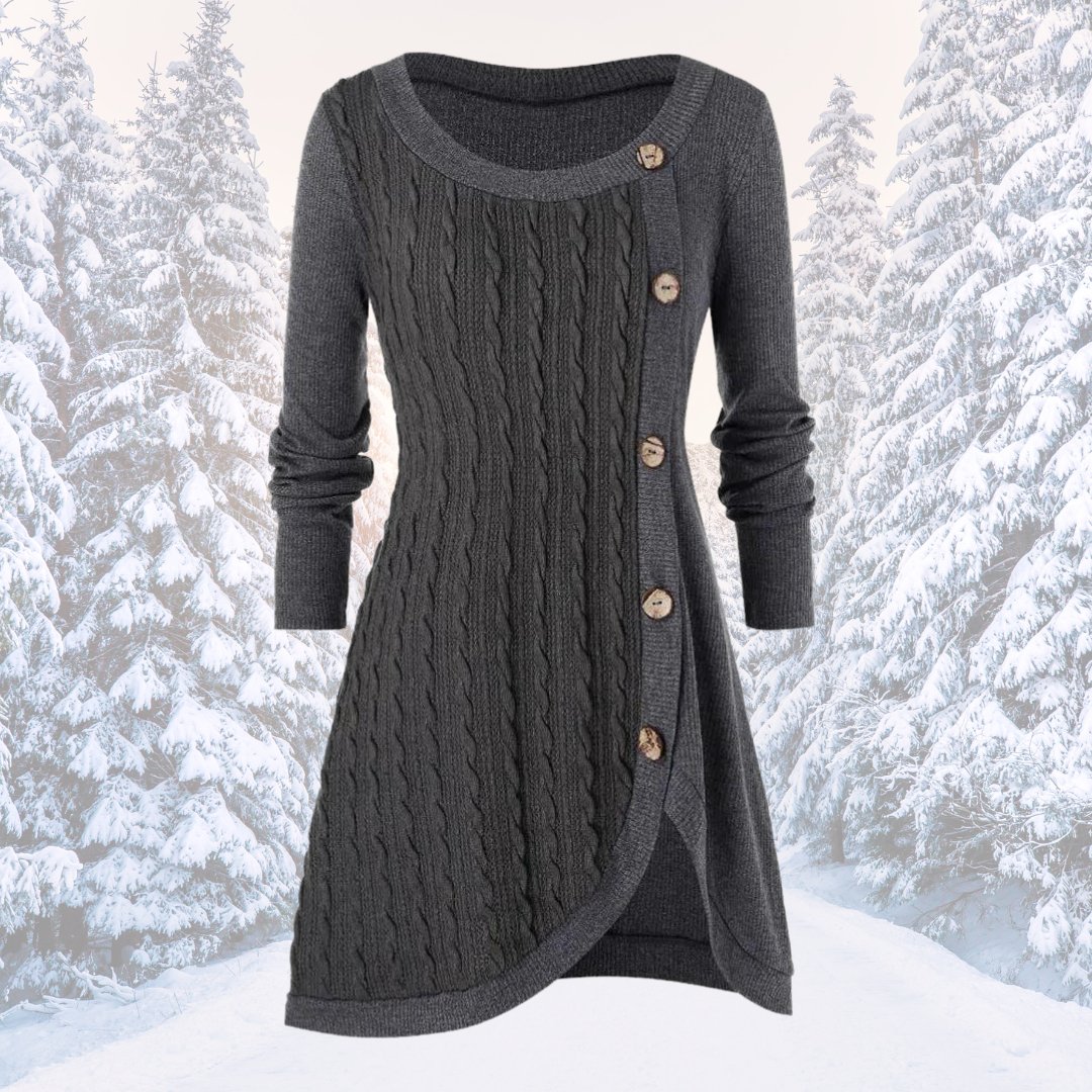 Krohn-e | Warmer und Eleganter Strickkleid