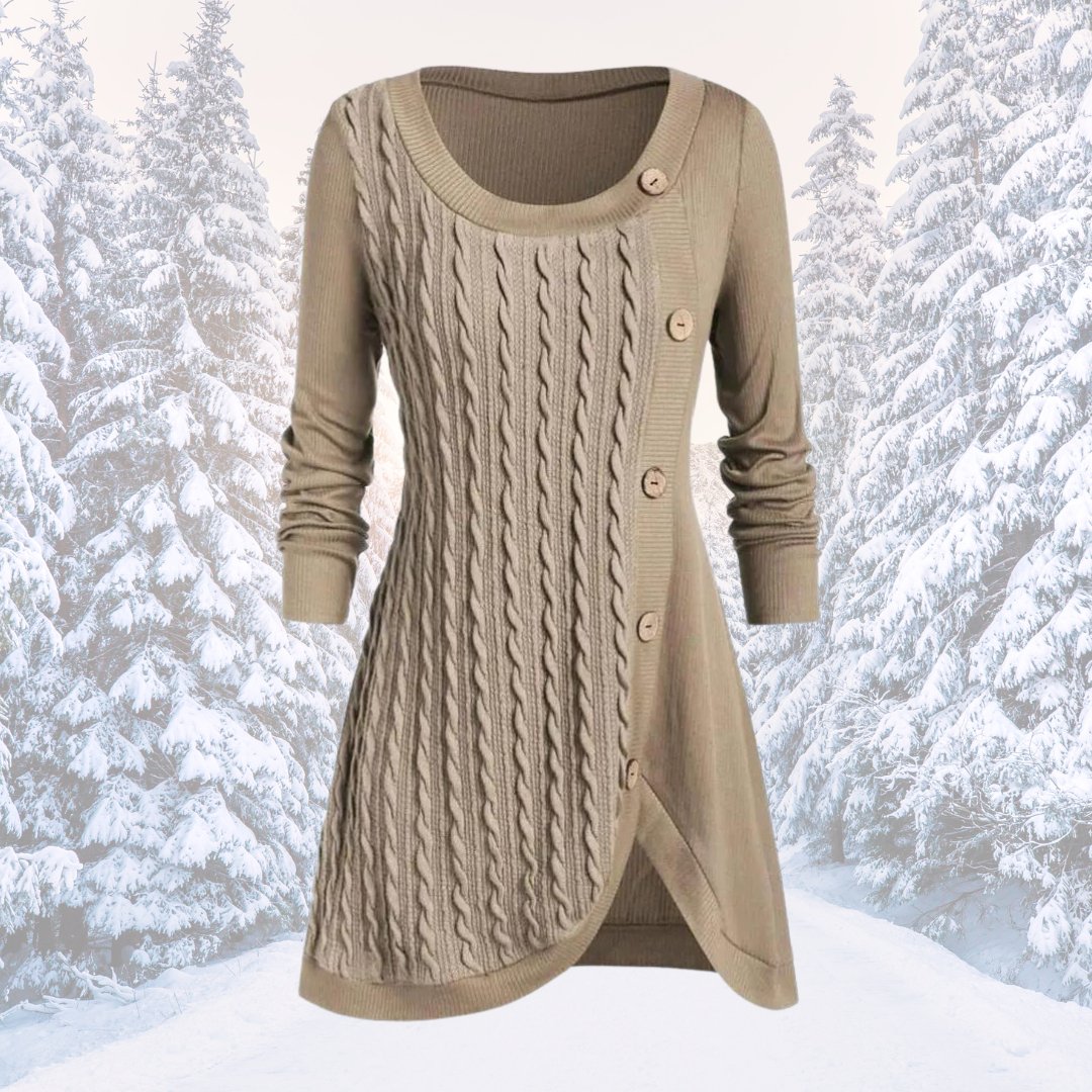 Krohn-e | Warmer und Eleganter Strickkleid