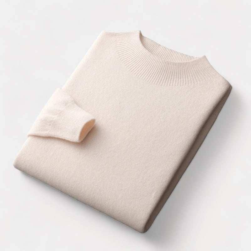 Hochwertiger Winterpullover im Old-Money-Look – Fredi