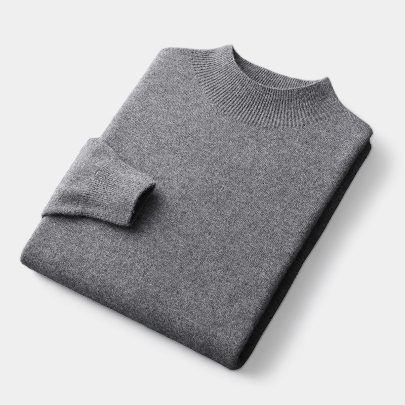 Hochwertiger Winterpullover im Old-Money-Look – Fredi