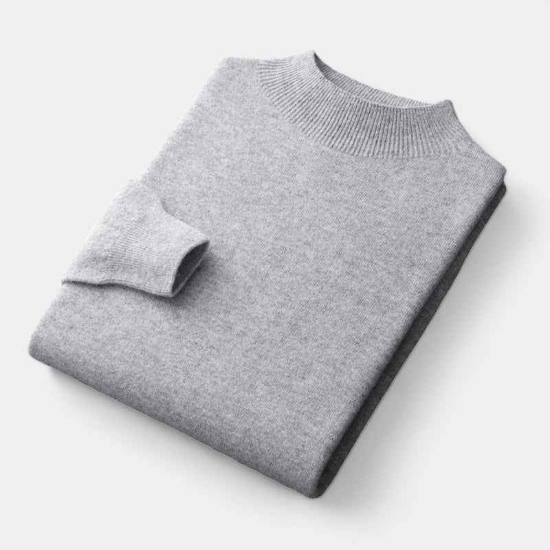 Hochwertiger Winterpullover im Old-Money-Look – Fredi