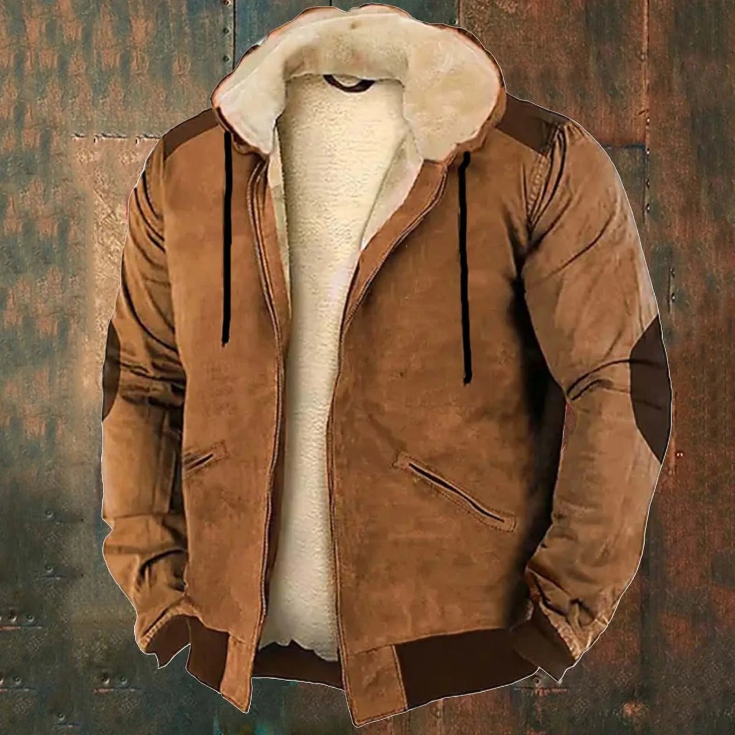 Reinhard Herren Winterjacke aus Plüsch
