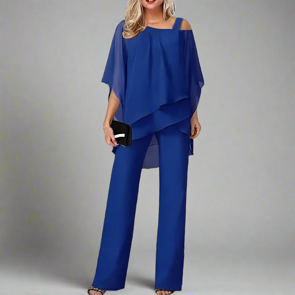 Elegantes Damen-Chiffon-Set für festliche Anlässe