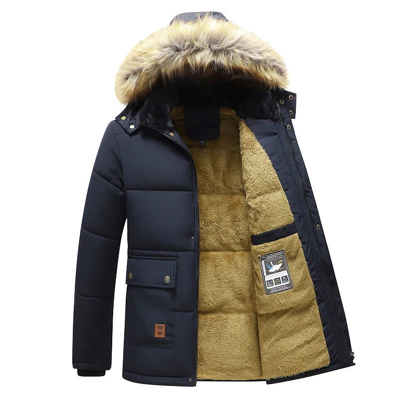 Krohn-e | Herren Parka Wintergefüttert