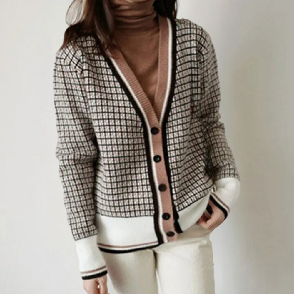 Trendige, legere Strickjacke für Damen von LILO