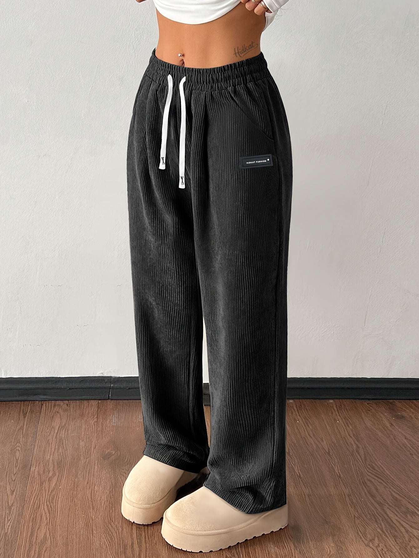 Tessa | Cordhose für Damen weites Bein und lässige Hose