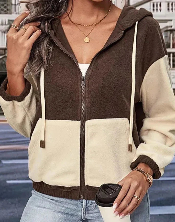 Fudus: Cooler Kapuzenpullover-Mantel