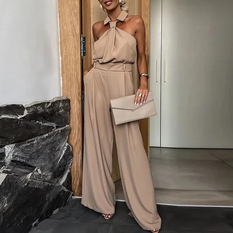 Patrishia:  Off-Shoulder Party Jumpsuit