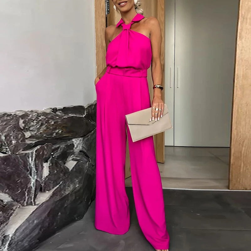 Patrishia:  Off-Shoulder Party Jumpsuit