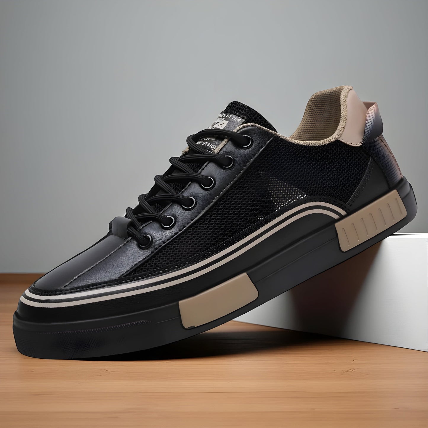 Malik | Herren Low-Top Sneaker mit Schnürung