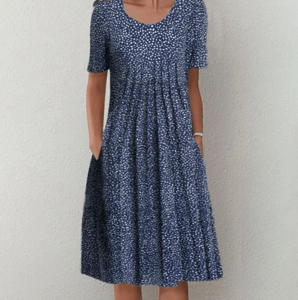 Malwine Sommerkleid mit lebendigem Print