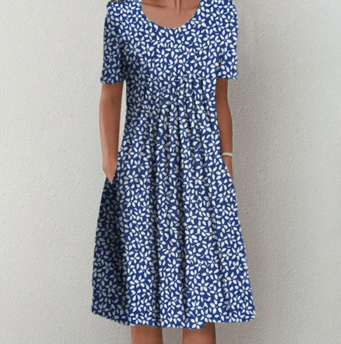 Malwine Sommerkleid mit lebendigem Print