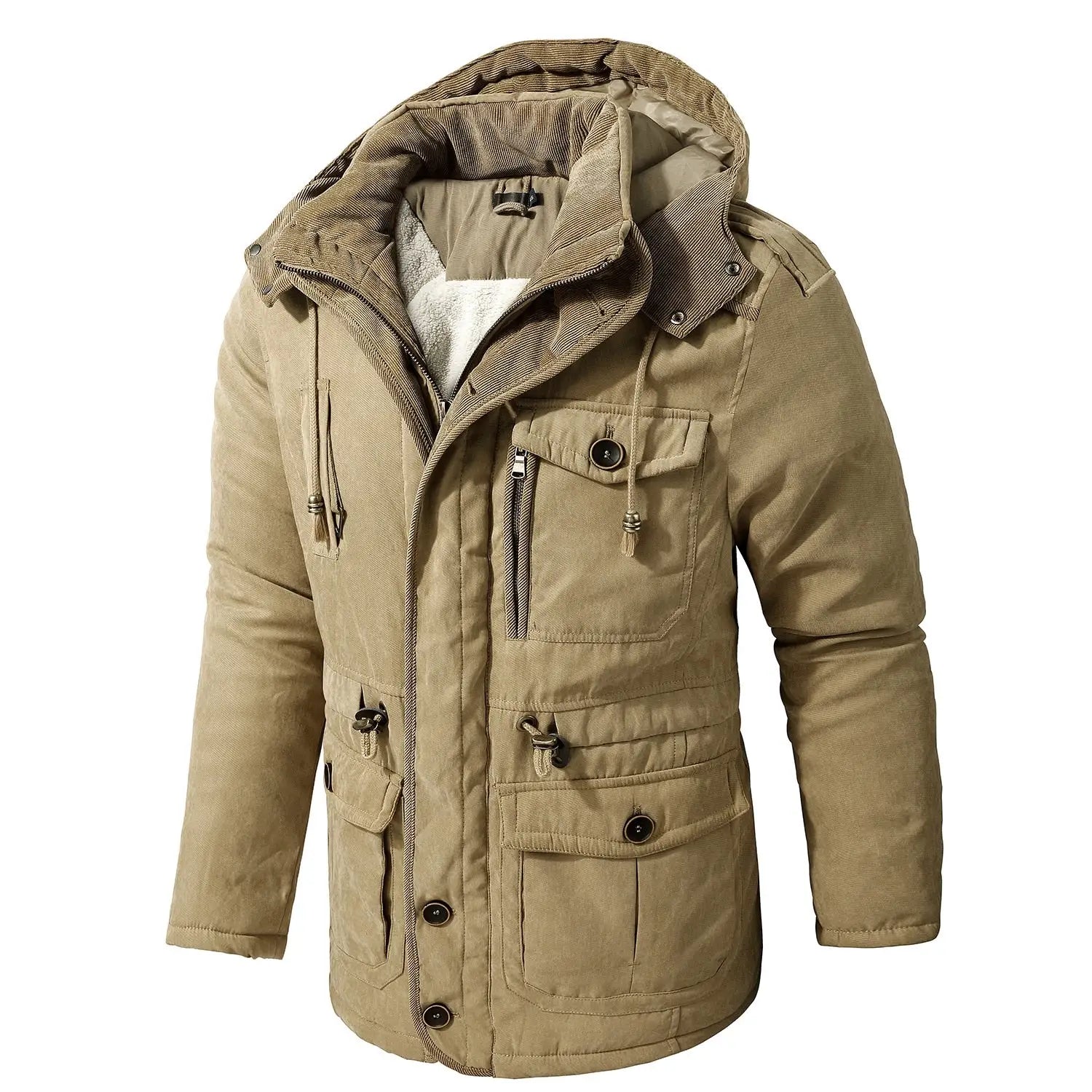 Krohn-e | Parka-Mantel - Eleganter Stil für Den Modernen Mann
