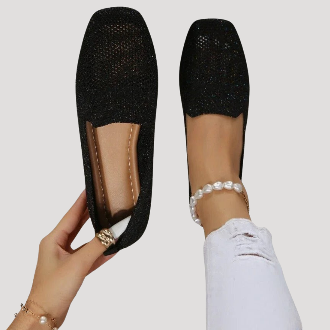 Marlene | Damen Slip-On Gestrickte Sneaker