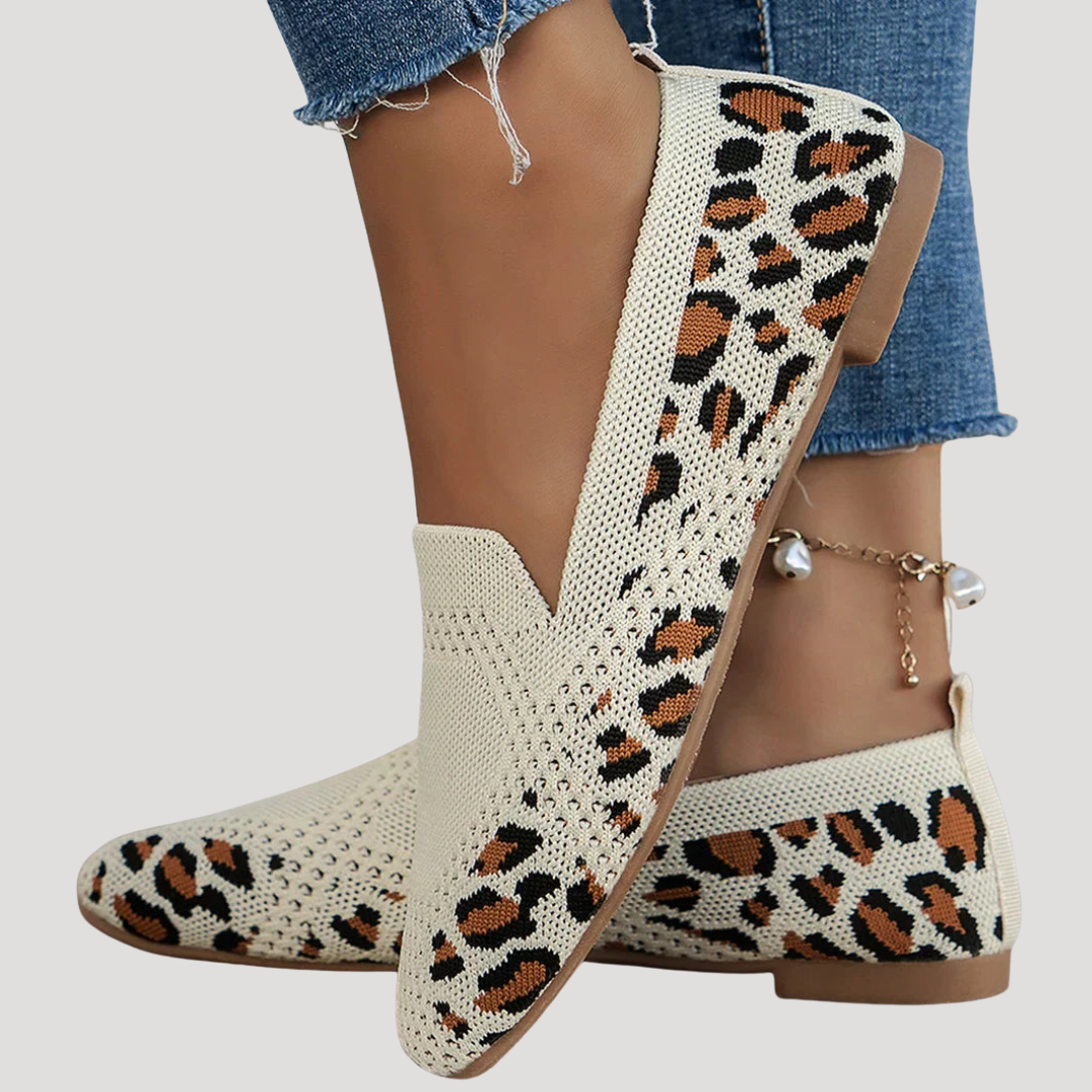Marlene | Damen Slip-On Gestrickte Sneaker