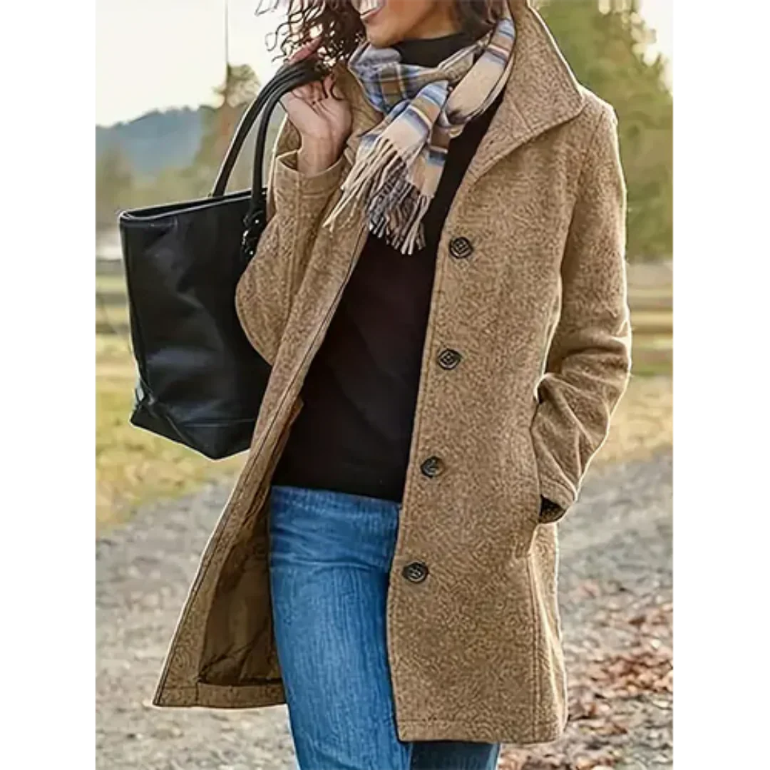 Krohn-e | Warme Trench Mantel - Lange
