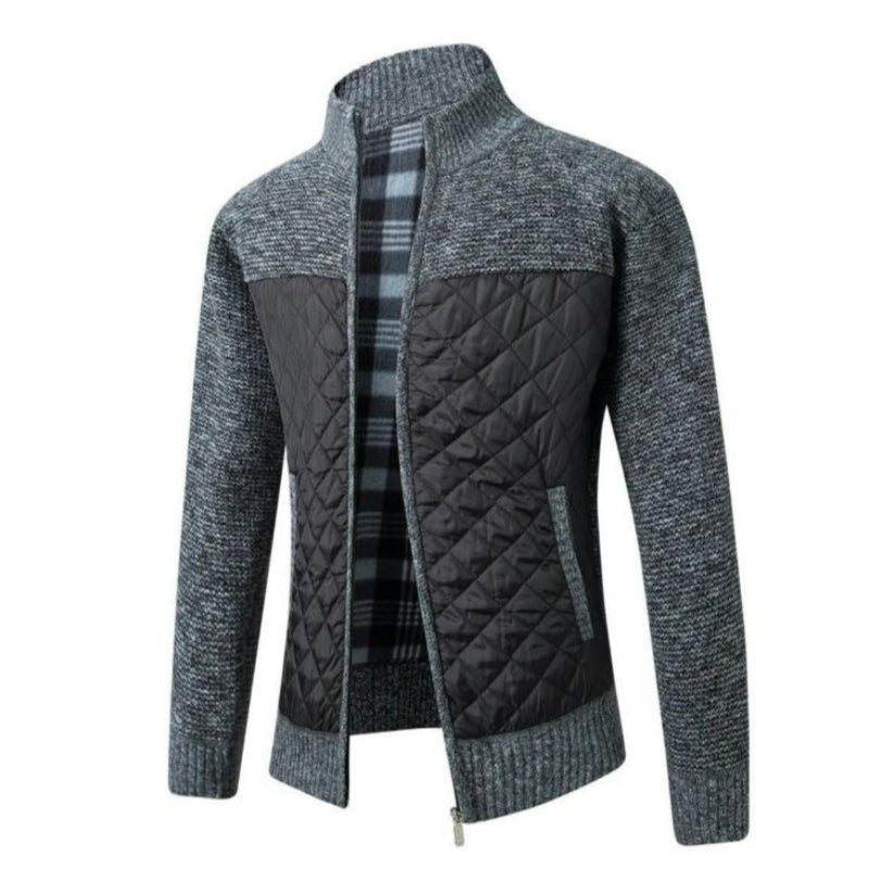 Slim-fit men's cardigan - Mirko
