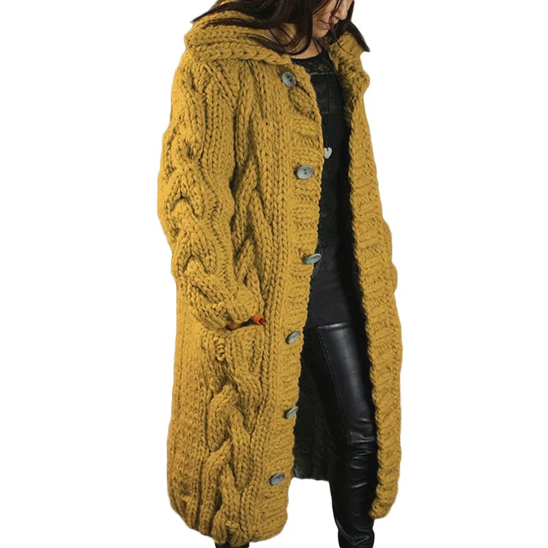 Krohn-e | Trenchcoat Für Damen Stilvoller Langer Mantel Mit Taschen Details