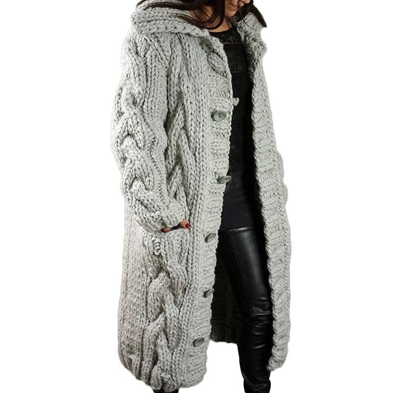 Krohn-e | Trenchcoat Für Damen Stilvoller Langer Mantel Mit Taschen Details