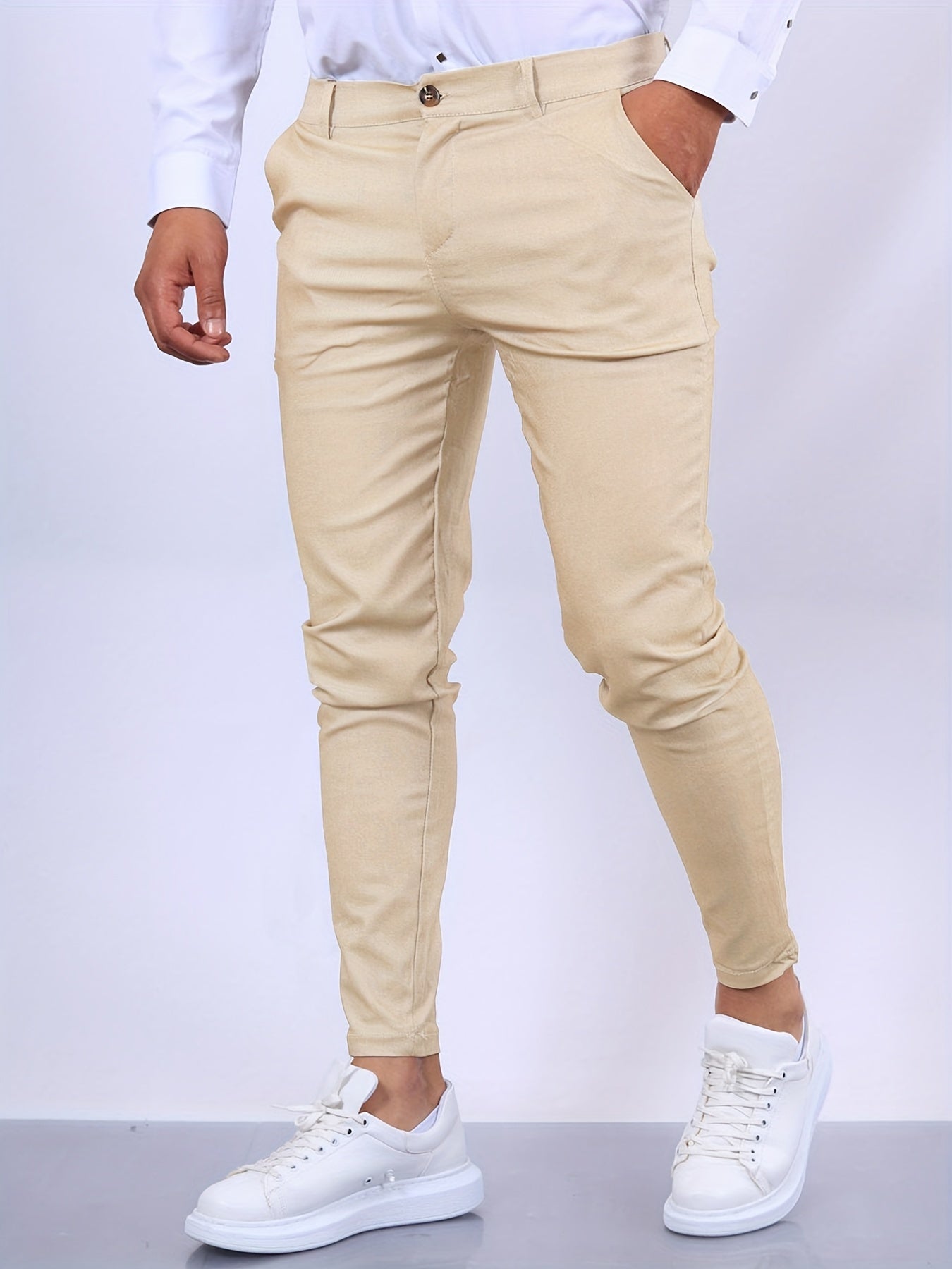 Maximilian: Schicke, moderne Slim Fit Hose für Herren im eleganten Design