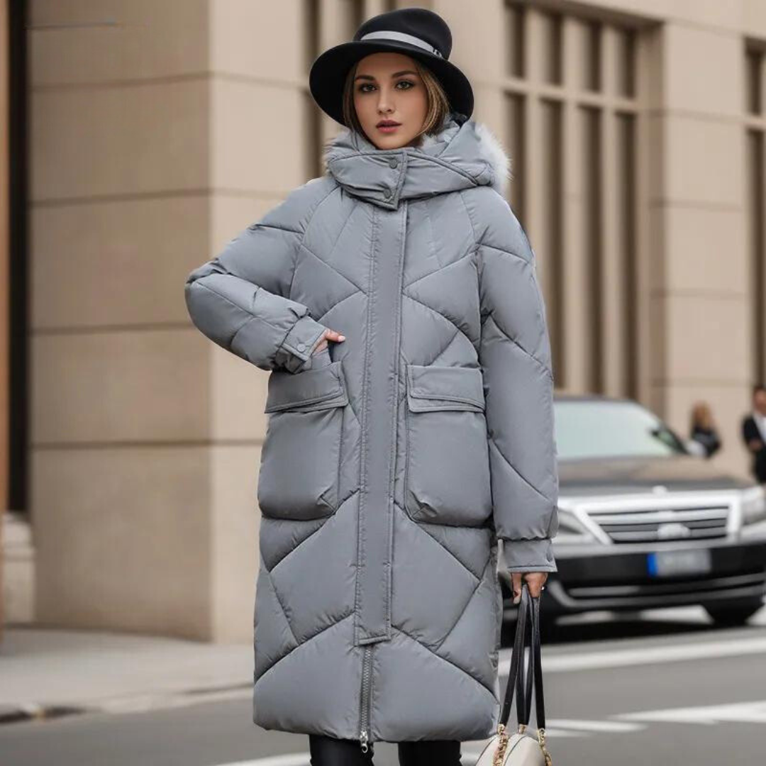 Krohn-e | Lange, warme Fleecejacke