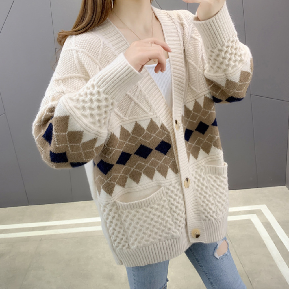 Elegante Strickweste für Damen im Marilyn-Stil