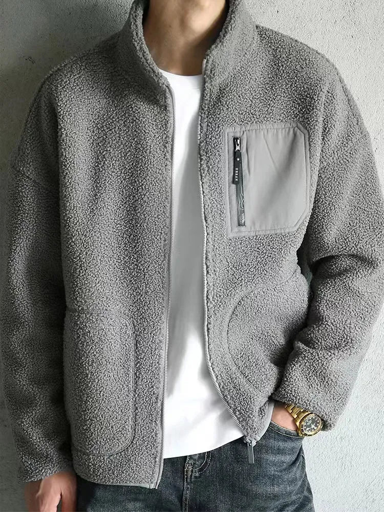 Krohn-e | Herren Fleecejacke für den Herbst