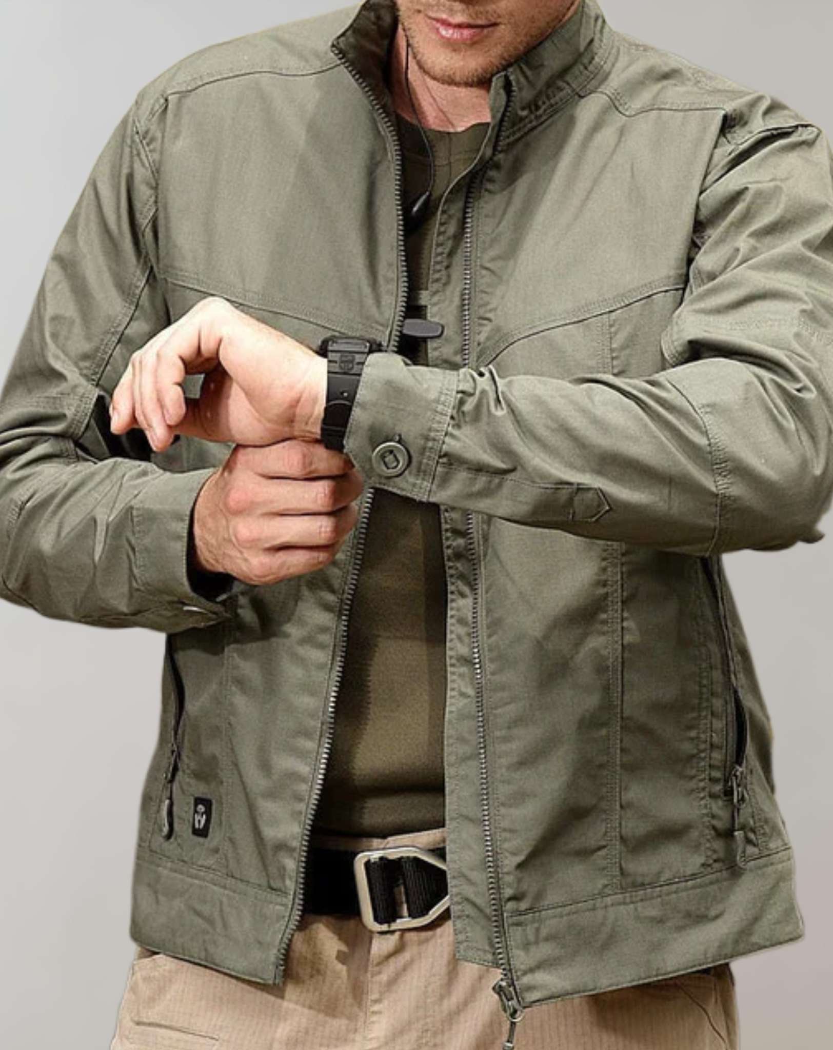 Krohn-e | Herren Baumwoll Sommerjacke - Stilvoll und Bequem
