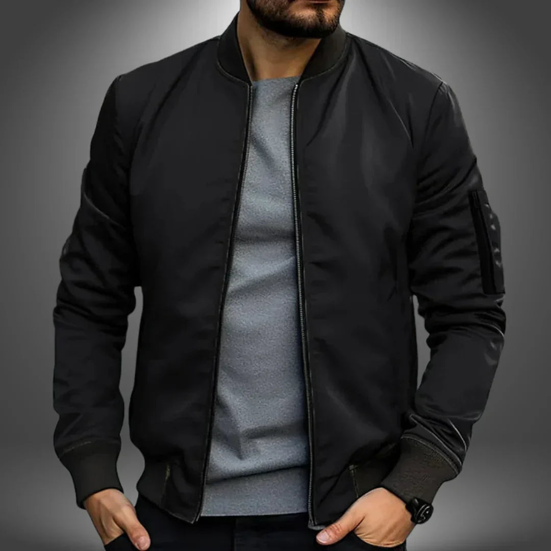 Krohn-e | Herren Leichte Bomberjacke – Lässiger Windbreaker