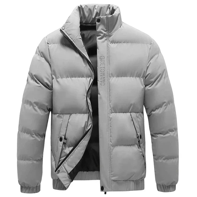 Krohn-e | Herren Winterjacke aus Haifischhautstoff