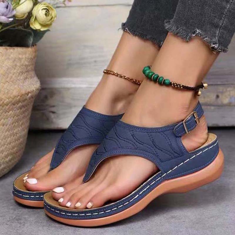 Komfortable, stützende und stylische orthopädische Damen-Flip-Flops Mia