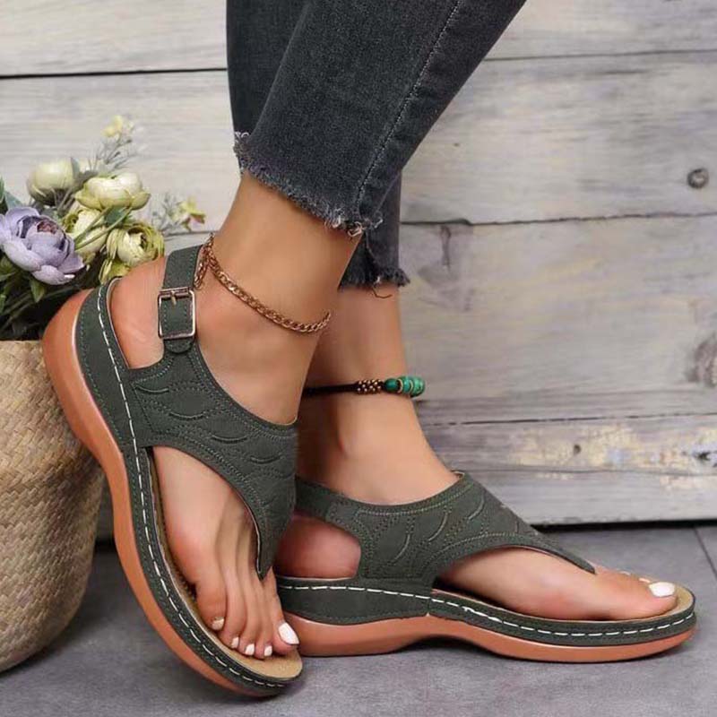 Komfortable, stützende und stylische orthopädische Damen-Flip-Flops Mia