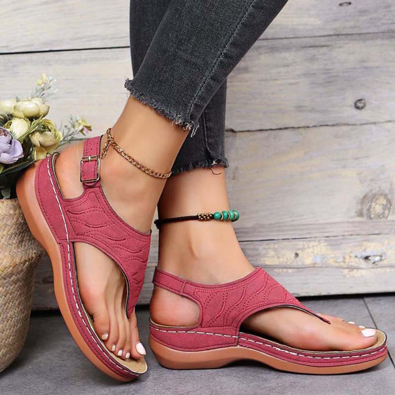 Komfortable, stützende und stylische orthopädische Damen-Flip-Flops Mia