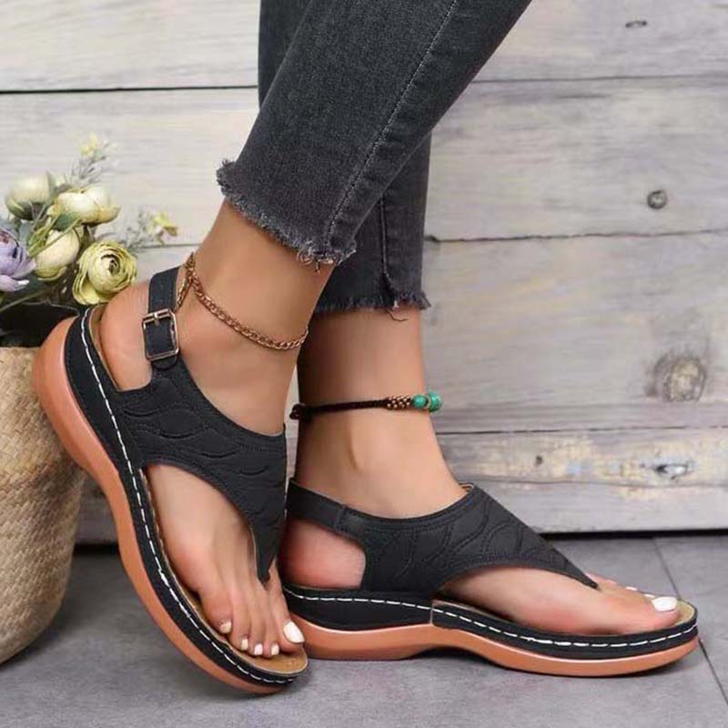 Komfortable, stützende und stylische orthopädische Damen-Flip-Flops Mia