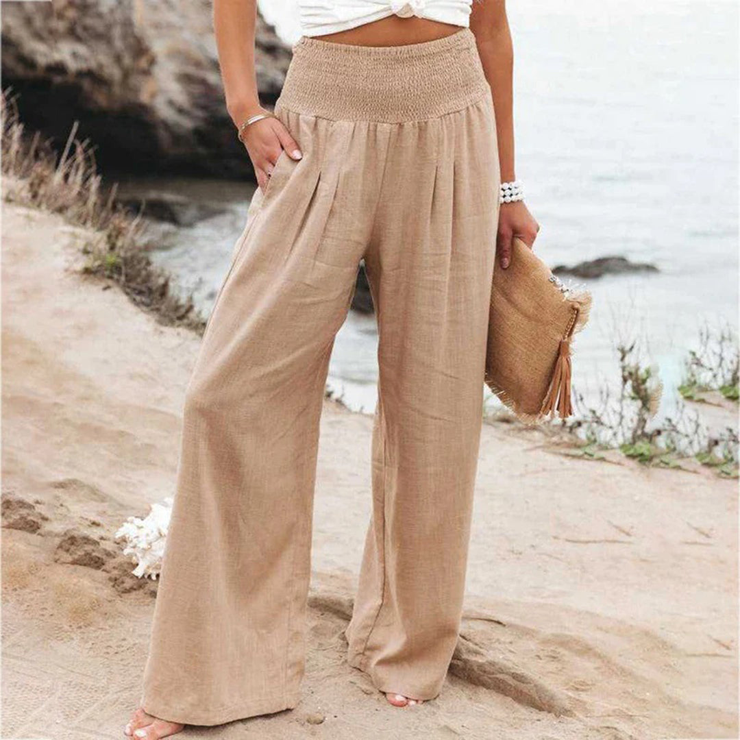 Sommerliche Damenhose im modernen Stil - Lidia