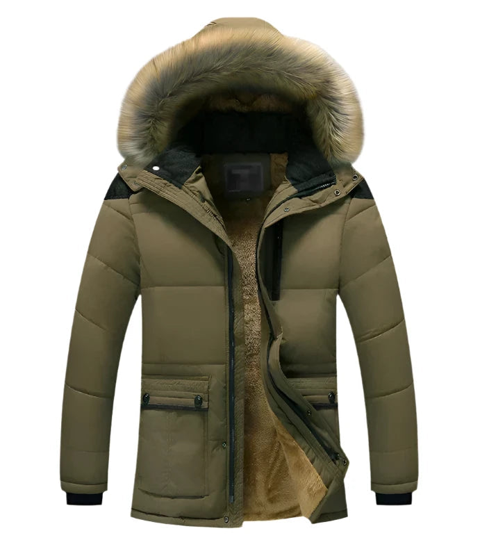 Coole Winterjacke mit Kapuze – Caleb