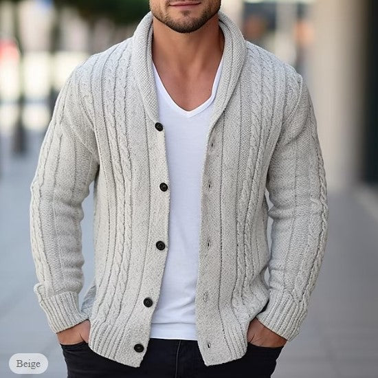 Herren-Strickjacke Sven im modernen Stil