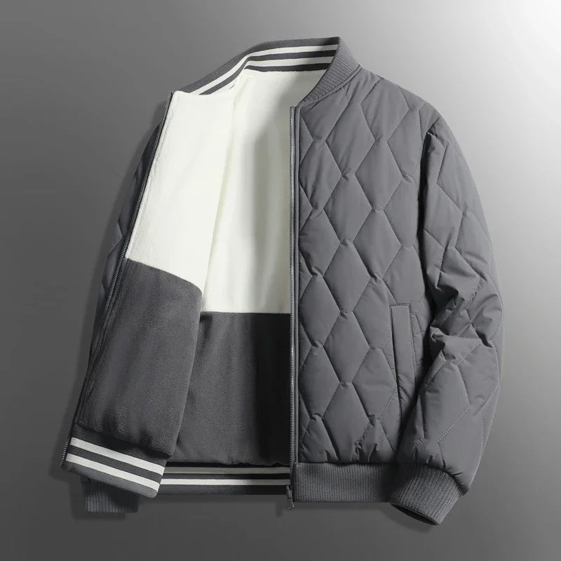 Stylische reversible Winterjacke für Herren von Wilbald