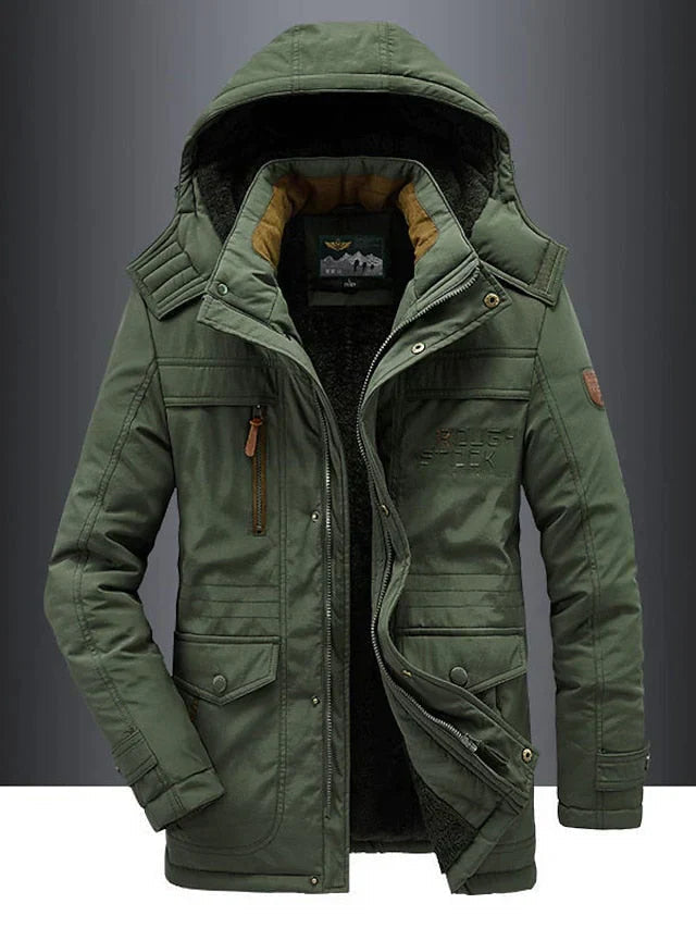 Herren Winterjacke mit Kapuze - Modell Ekkehard