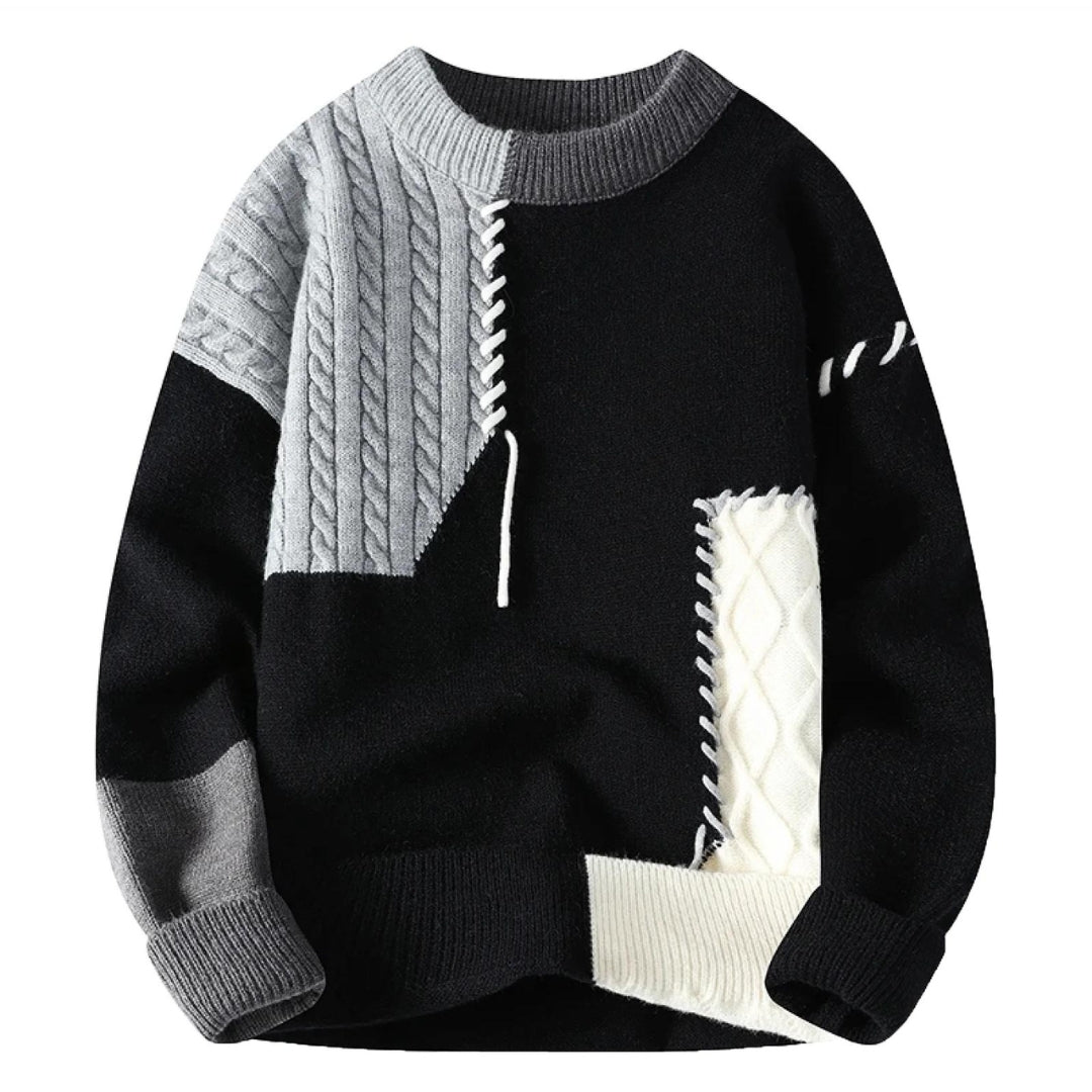 Trendiger warmer Herrenpullover Raimo