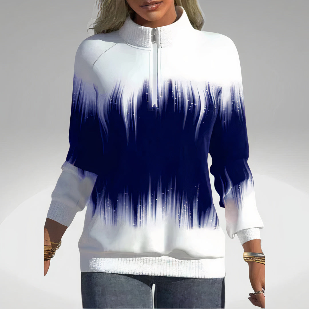 Trendiges Damen-Sweatshirt für den Herbst und Winter – Modell Karoline